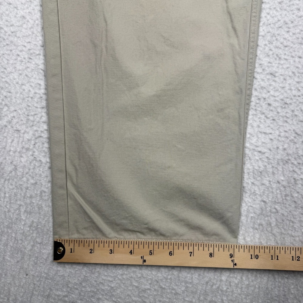 Columbia Capri Pants Beige Cotton Bermuda Knickers Gorpcore Hike Women's Size 14 - Picture 6 of 10